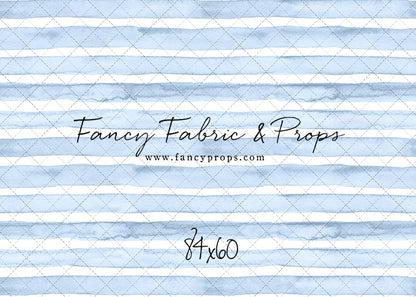 Blue Watercolor Stripes