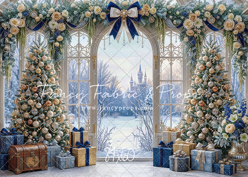Blue Winter Wonderland - with Sweep Option