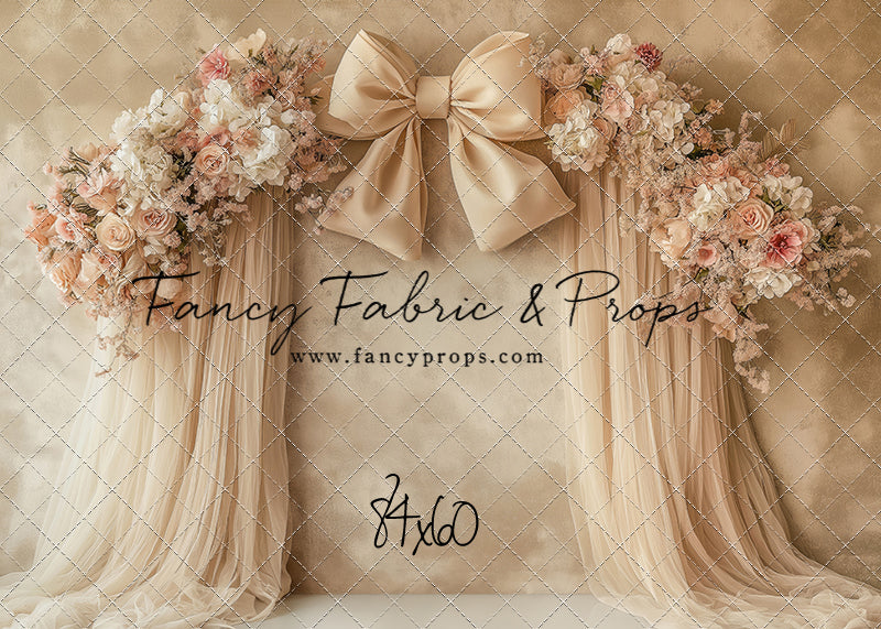 Blush Bow Harmony  - With Sweep Option