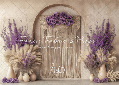 Bohemian Lavender Rose - With Sweep Option