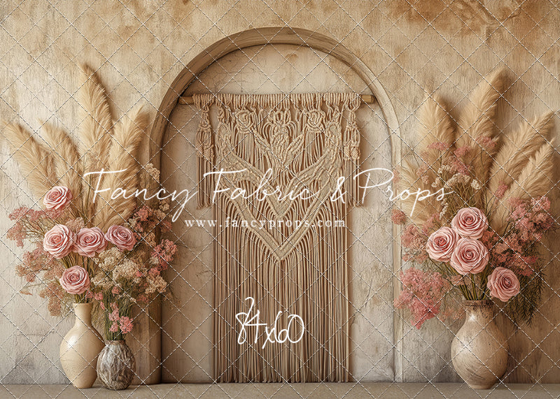 Bohemian Rose - With Sweep Option