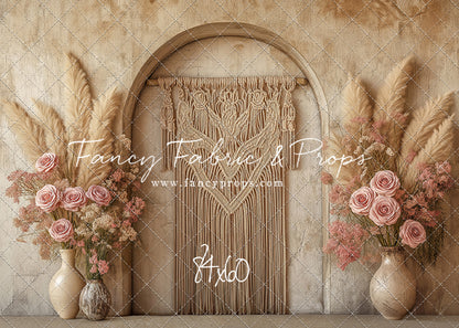 Bohemian Rose - With Sweep Option