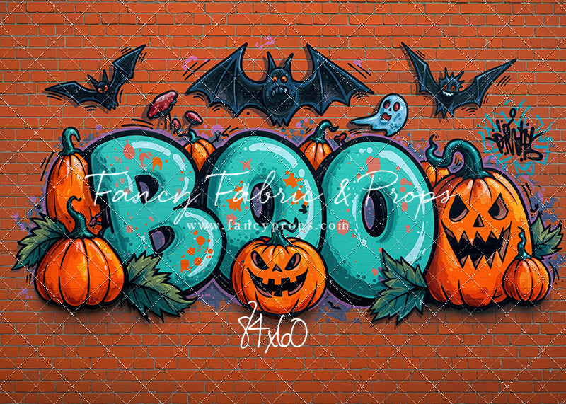 Boo Crew Graffiti Wall - With Sweep Option