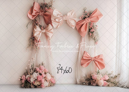 Bowtied Blush - With Sweep Option