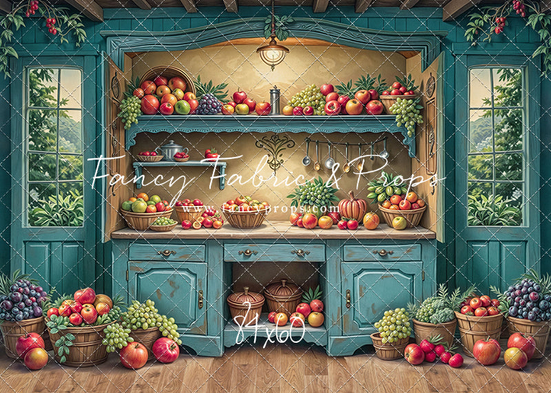 Cerulean Credenza - With Sweep Option