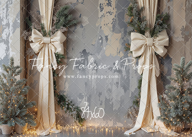 Champagne Bow Room - With Sweep Option