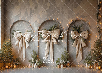 Champagne Holiday Arches - With Sweep Option
