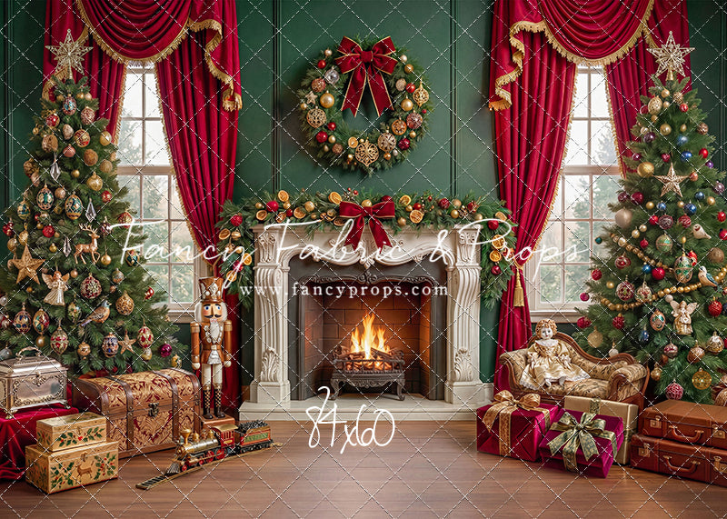 A Christmas Keepsake Parlor - with Sweep Option