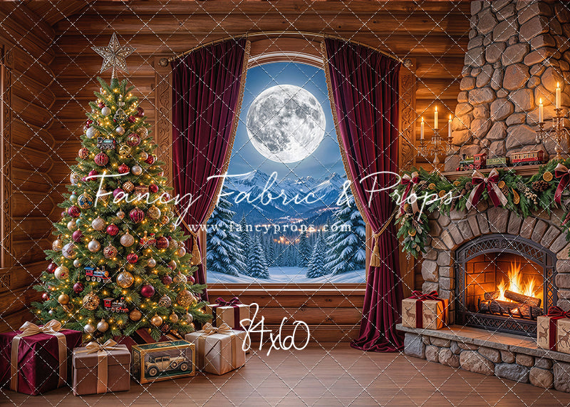 Christmas Moon - With Sweep Option