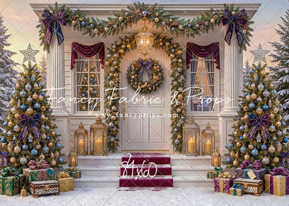 Christmas Plum Home - With Sweep Option