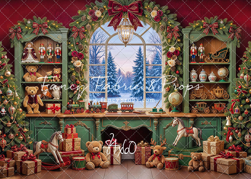 Christmas Toy Cabinet - with Sweep Option
