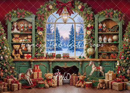 Christmas Toy Cabinet - with Sweep Option
