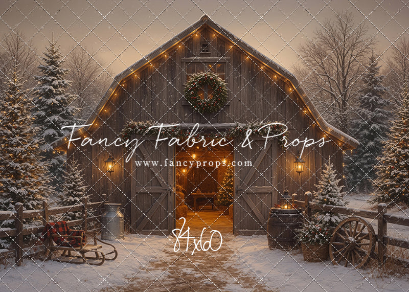 Christmas In The Timber Barn - with Sweep Option