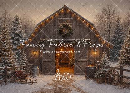 Christmas In The Timber Barn - with Sweep Option