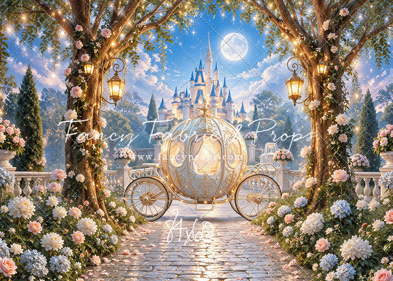 Cinderella's Carriage Castle - With Sweep Option