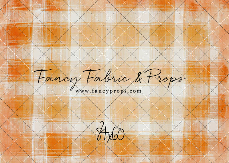 Citrus Tartan- With Sweep Option
