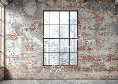 City Brick Canvas - With Sweep Option