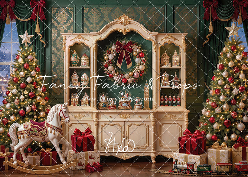 Classic Christmas Cabinet - With Sweep Option