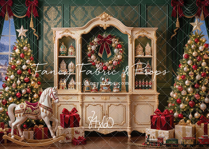 Classic Christmas Cabinet - With Sweep Option