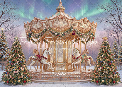Classic Christmas Carousel - With Sweep Option