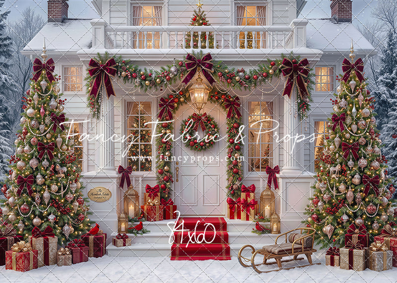 Classic Christmas House - With Sweep Option