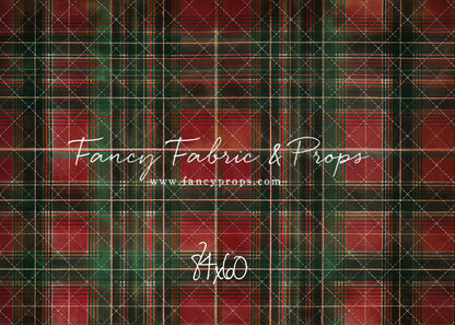 Classic Christmas Plaid - With Sweep Option