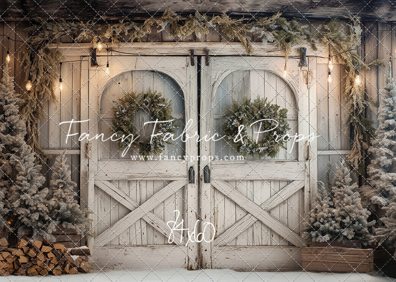 Classic Winter Barn - with Sweep Option