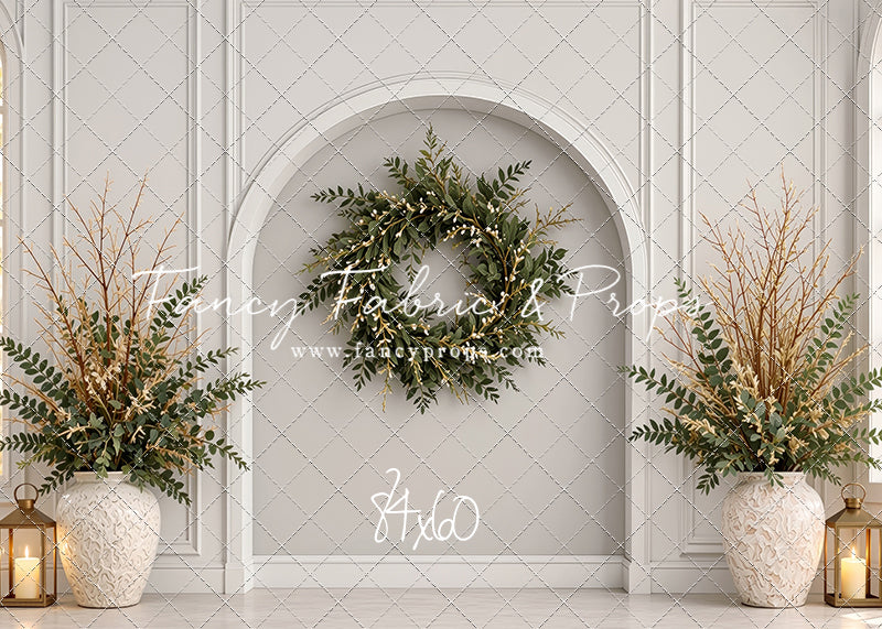 Clean Evergreen Arch - With Sweep Option