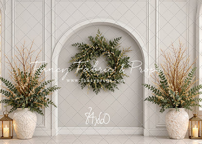 Clean Evergreen Arch - With Sweep Option