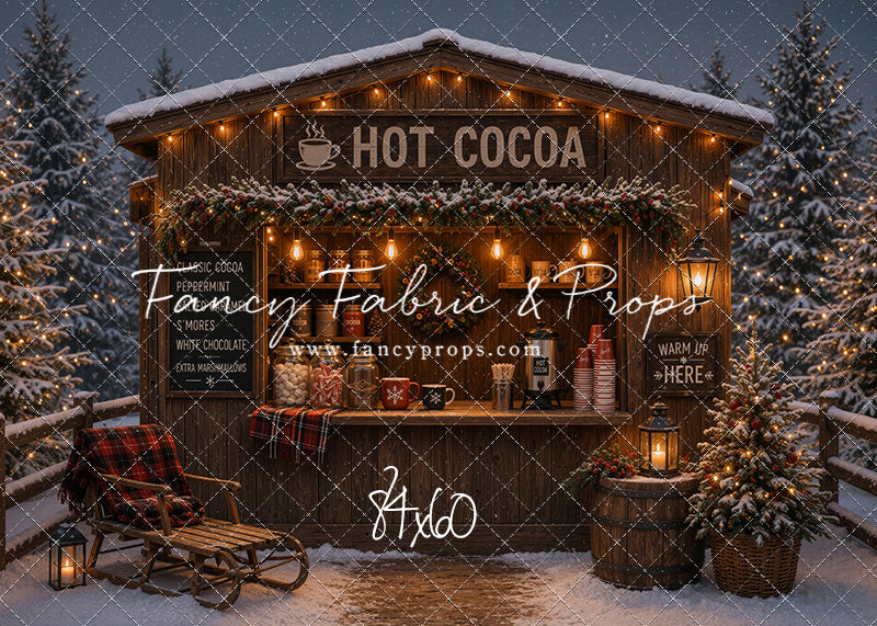 Cocoa Stand Holiday - With Sweep Option
