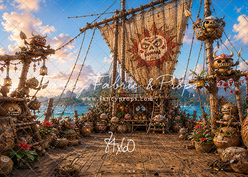 Coconut Pirate Voyage - With Sweep Option