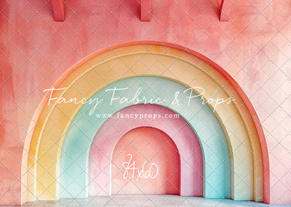 Coral Rainbow Room - With Sweep Option
