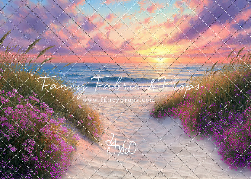 Cotton Candy Coastline - With Sweep Option