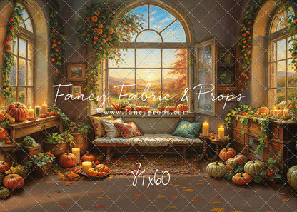 Cozy Harvest Nook - With Sweep Option