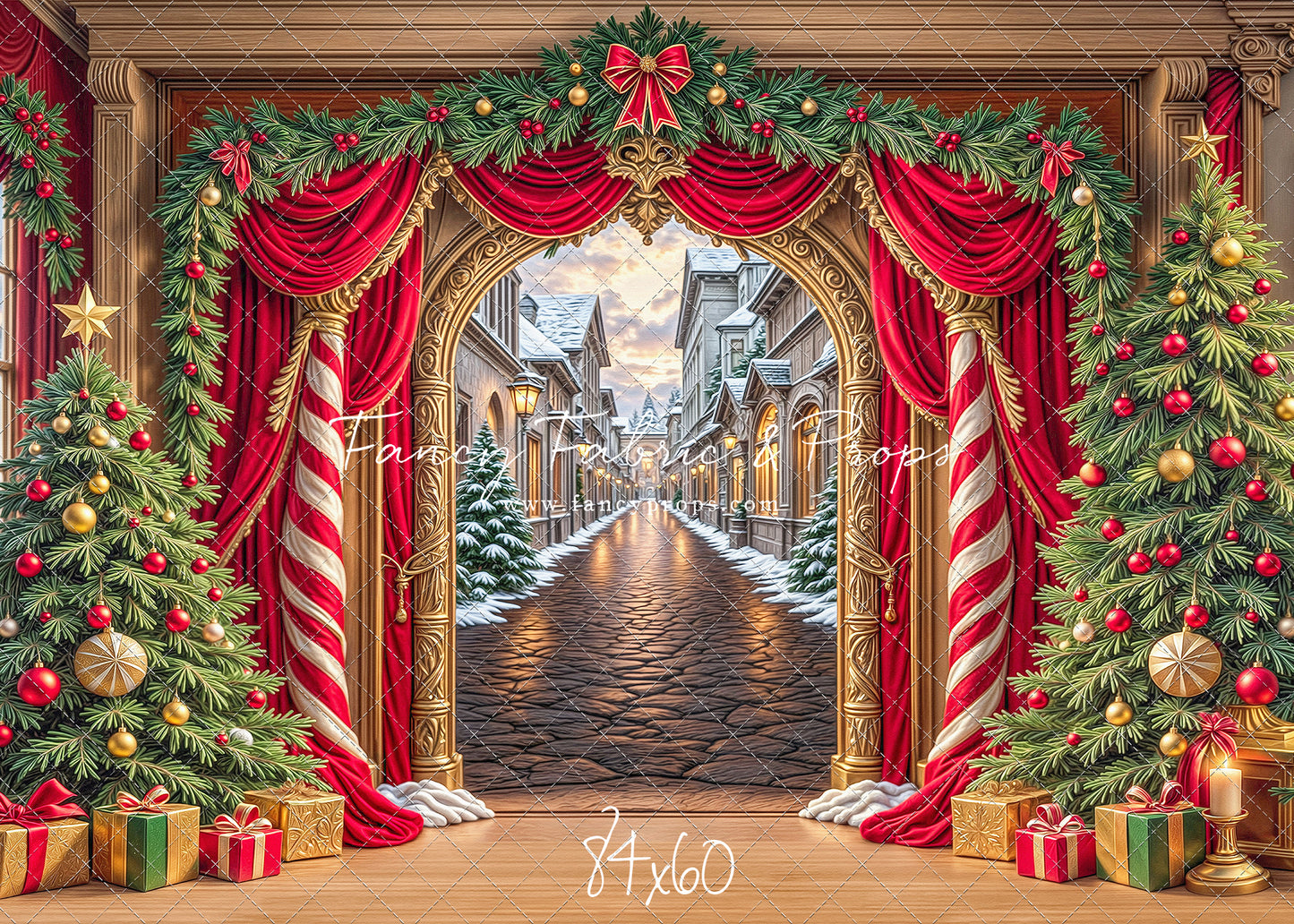 Enchanted Village Entry - with Sweep Option