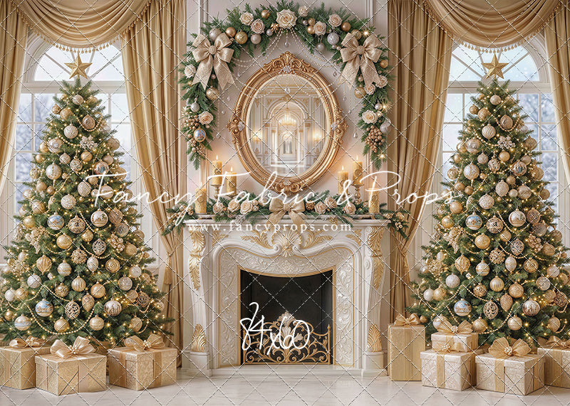Elegant Ivory Parlor - with Sweep Option