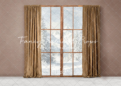Gilded Golden Window