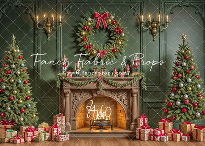 Emerald Christmas Room - with Sweep Option