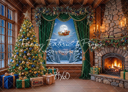 Emerald Mountain Sleigh View - with Sweep Option