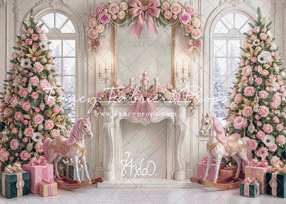 Enchanted Blush Christmas - with Sweep Option