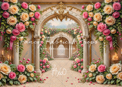 Enchanted Rose Corridor - With Sweep Option