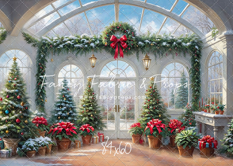 Enchanted Winter Conservatory - With Sweep Option
