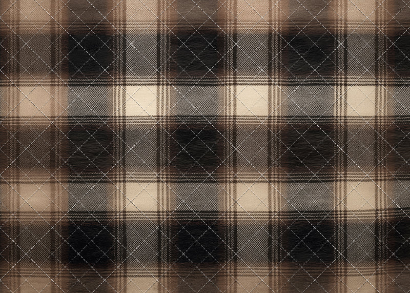 Espresso Flannel - With Sweep Option