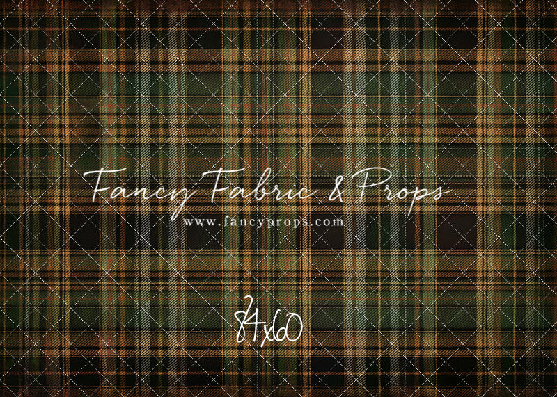 Evergreen Flannel - With Sweep Option