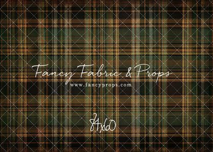 Evergreen Flannel - With Sweep Option