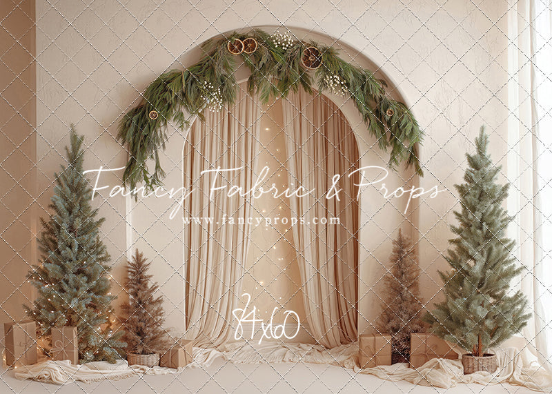 Evergreen & Ivory - With Sweep Option