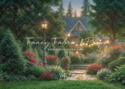 Festive Floral Path - With Sweep Option