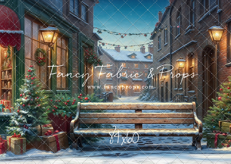 Festive Holiday Avenue - with Sweep Option