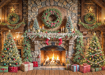 Fireside Christmas Magic - with Sweep Option