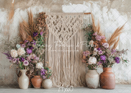 Floral Fringe Haven - With Sweep Option